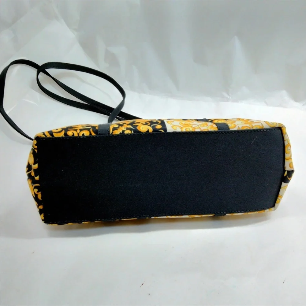 Versace Baroque Fabric Tote Bag EUC - Picture 5 of 15